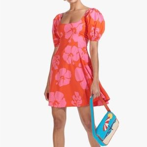 Staud hibiscus dress